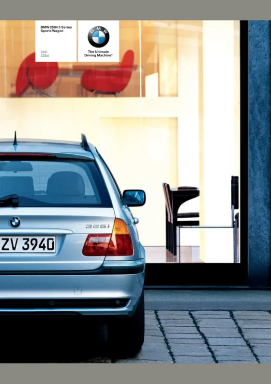 Cover of the 2004 BMW 3 Series Wagon Brochure
