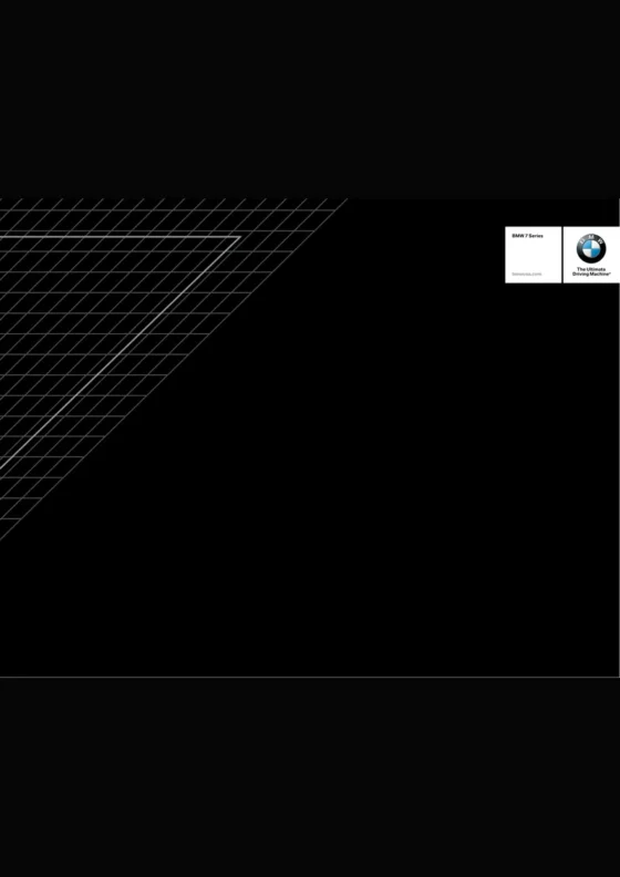 Cover of the 2016 BMW 7 Series Brochure